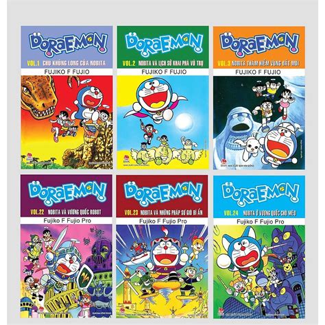 Mua Truyện Tranh Combo Doraemon Truyện Dài Bộ 24 Quyển Combo Tùy Chọn Combo 5 Quyển Tại