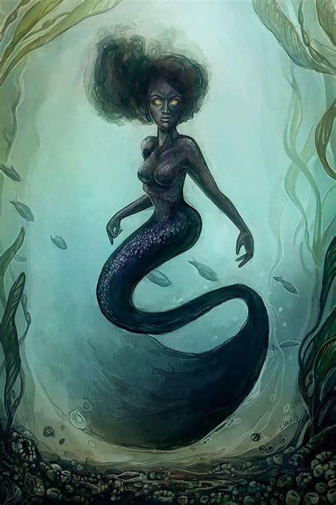 Signed Mermaid Art Print Siren Rising Fantasy Etsy In 2021 Mermaid
