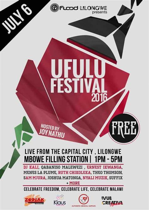 Ufulu Festival 2016 Flood Church Malawi