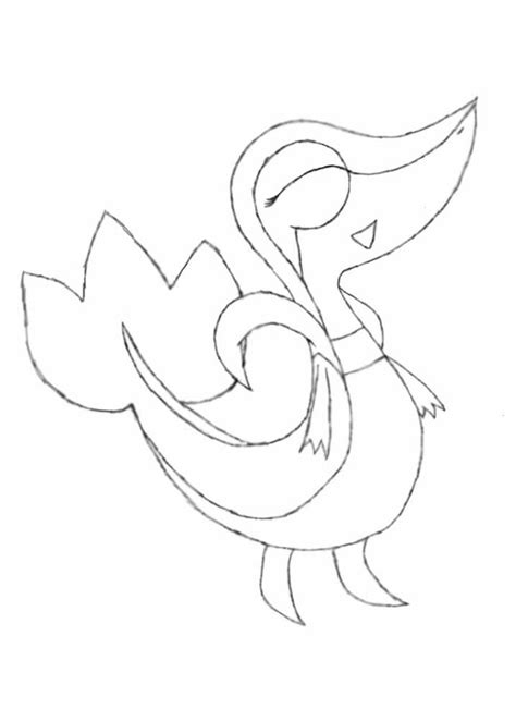 Desenhos De Pokemon Snivy 5 Para Colorir E Imprimir Colorironlinecom