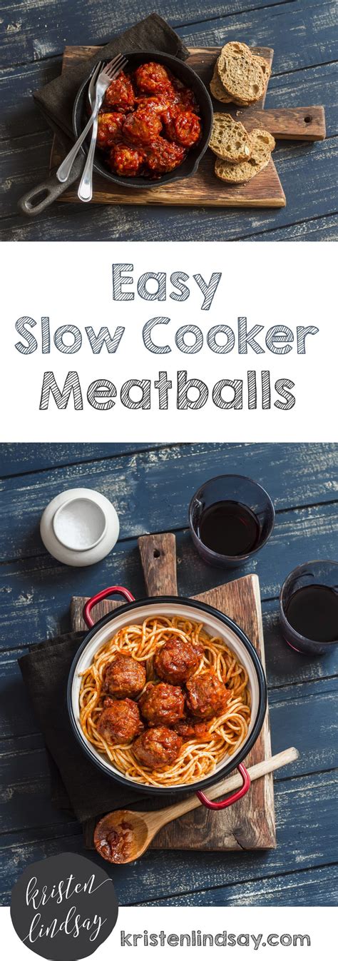 What do i need to make the crock pot meatballs? Howto Make Meatballs Stay Together In A Crock Pot - Easy Crock Pot Meatball Recipe Back To My ...