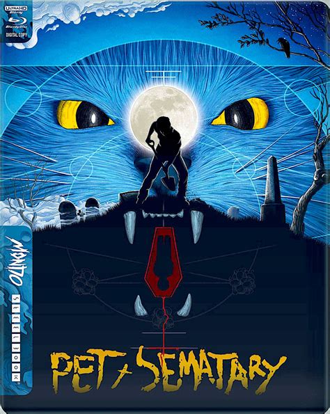Under the arc of a weather stain boards, ancient goblins, and warlords, come out of the ground, not making a sound, the smell of death is all around, and the night when the cold wind blows, no one cares, nobody knows. PET SEMATARY 30TH ANNIVERSARY BLU-RAY STEELBOOK (MONDO ...