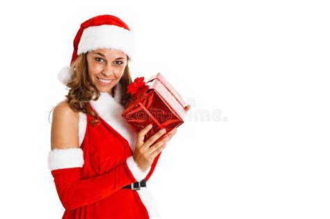 Christmas Girl Stock Image Image Of Portrait Woman 21811013