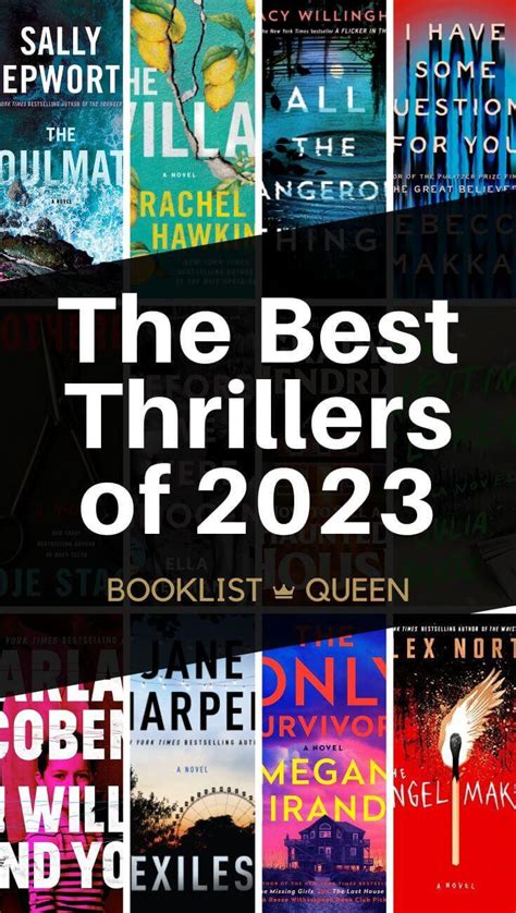 The Best New Thriller Books Of 2023 Booklist Queen
