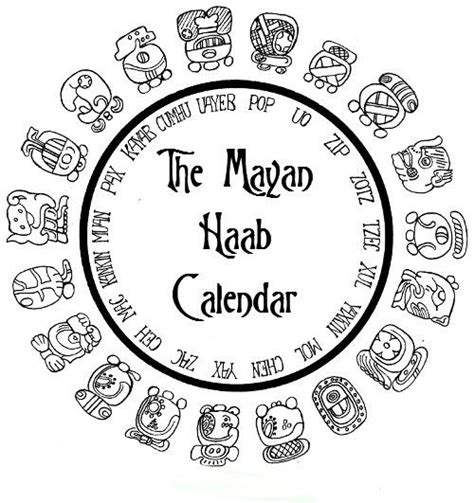 Mayan Calendar Mayan Glyphs Mayan Symbols Symbols And Meanings