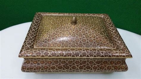 antique old islamic persian qajar dynasty khatam kar kari box wood inlay 1757399509