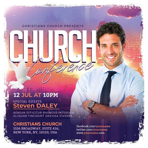 church-conference-flyer-in-2021-church-poster-design,-church,-church-poster