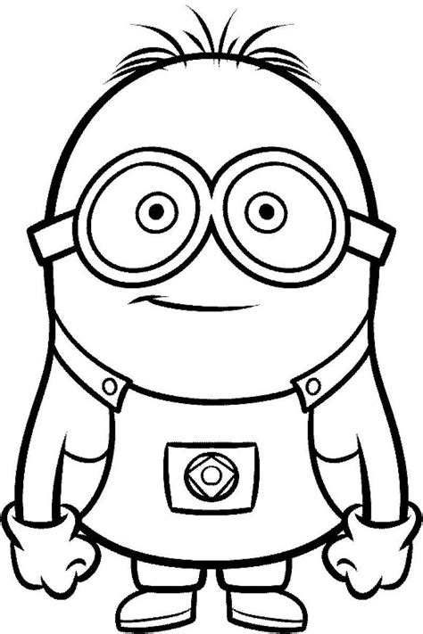 56 Dibujos de Minions para descargar gratis, imprimir y pintar
