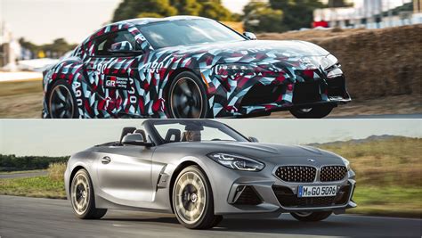 Visual Comparison The 2020 Toyota Supra And The Bmw Z4 Pictures