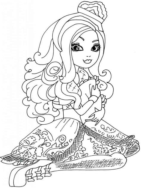 Here is another popular character from the ever after high series brought to you by mattel. Ever after high coloring pages. Download and print Ever ...