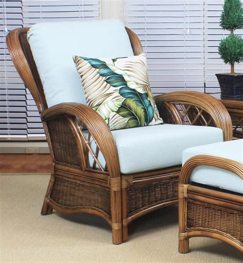 What's more, the seat with the scientific curve is roomy and allows your legs to place comfortably. South Sea Rattan Bali Indoor Wicker Lounge Chair - Modern ...