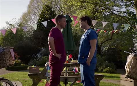 Holby City Spoiler Lofty Proposes To Dom Entertainment Daily