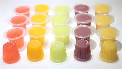 Fruit Cups Large And Small Jelly Parrot Treats Cups 24 Pieces 384 G