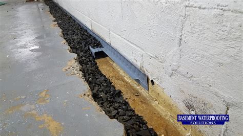 Interior drainage system for diy basement waterproofingthis video shows the process of installing an interior drainage system in a basement. French Drain | Replacement French Drain | Basement ...