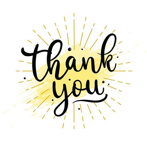 Thank You Lettering Typography 182452 Vector Art At Vecteezy