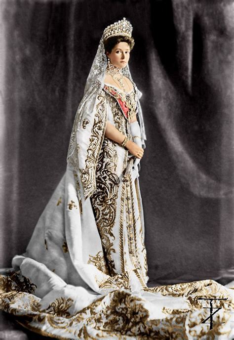 Empress Alexandra Feodorovna Court Dresses Historical Dresses