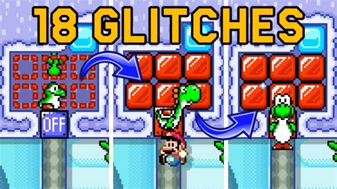 18 Glitches In One Level Super Mario Maker 2 Youtube