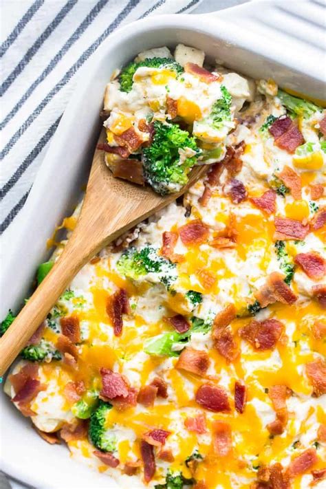 Maybe you would like to learn more about one of these? Ranch Bacon Chicken Casserole - Delicious Little Bites