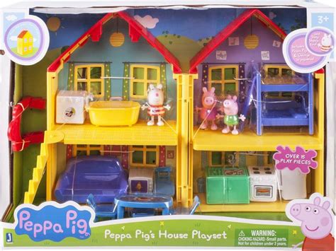 Peppa Pig Peppas Deluxe House Playset 681326926207 Item Barnes