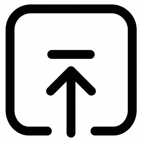 Arrow Up Upload Upload Sign Icon Download On Iconfinder