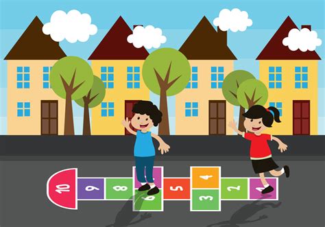 Hopscotch Vector Download Free Vector Art Stock Graphics And Images