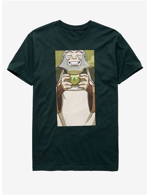 Avatar The Last Airbender Uncle Iroh With Tea T Shirt Boxlunch