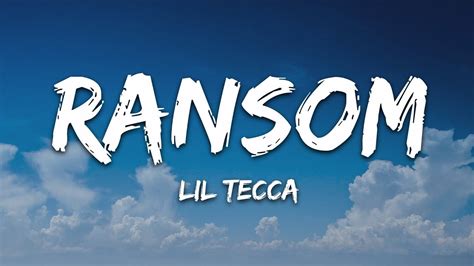 Lil Tecca Ransom Lyrics Youtube Music
