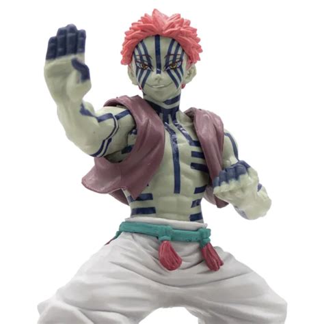 New Demon Anime Slayer Akaza Action Figure Toy Statue Upper Moon Vibration Stars 2199 Picclick