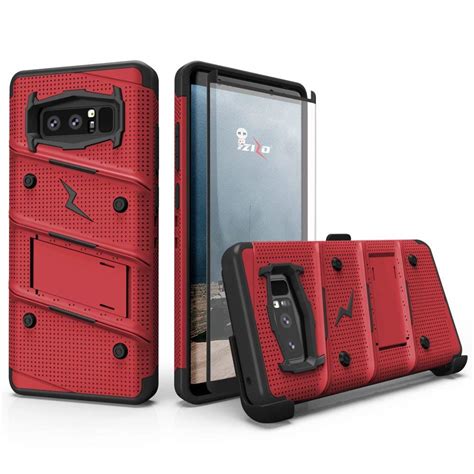 Zizo Bolt Series Compatible With Samsung Galaxy Note 8 Case Military