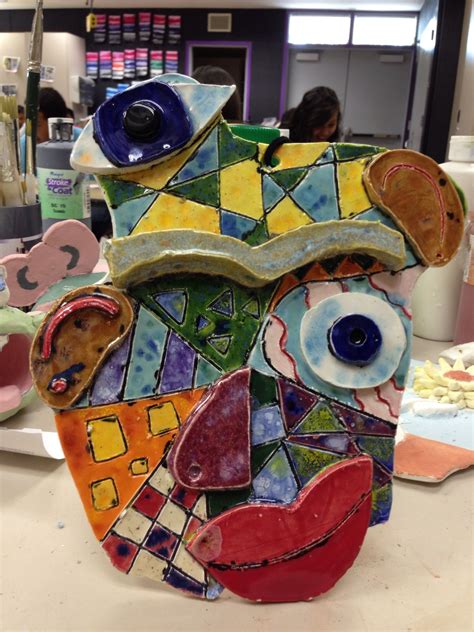 Picasso Inspired Mask Made By One Of My Students Elementary Art