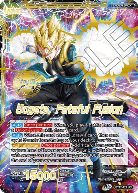 Son Goku And Vegeta Gogeta Fateful Fusion 2021 Championship Top 16