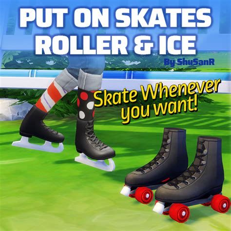 Sims 4 Ice Skates Cc