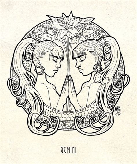 Gemini The Twins Gemini Art Gemini And Scorpio Zodiac Signs Gemini