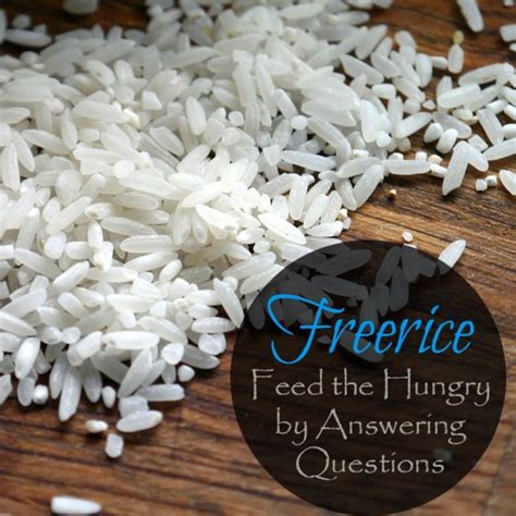 Freerice A Challenge To Feed The Hungry For Free