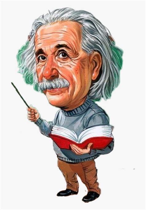 Transparent Einstein Cartoon Png Albert Einstein Cartoon Transparent
