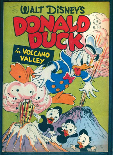 Four Color 147 Walt Disneys Donald Duck In Volcano Valleymay 1947