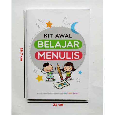 Buku Latihan Menulis Pra Sekolah Kit Latihan Awal Menulis Shopee Malaysia