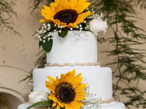 Sunflower Wedding Cake Topper Etsy Uk