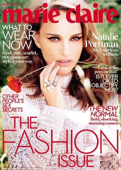 Marie Claire Uk September 2015 Natalie Portman Natalie Marie