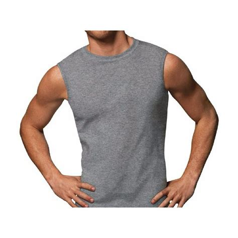 Hanes Hanes Mens Sport Styling Cotton Sleeveless T Shirts W Cool