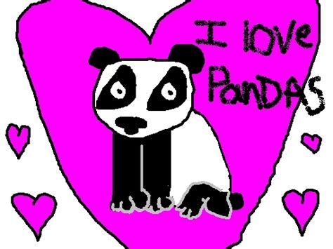 I Love Pandas Pandas Fan Art 2667860 Fanpop