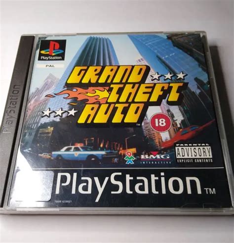 Grand Theft Auto Ps1 Complete With Maps Sony Playstation Black Label