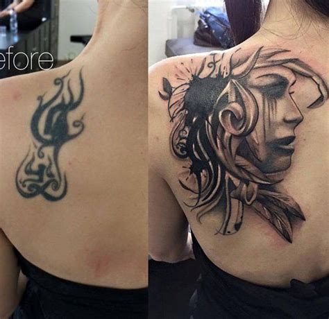 The plan shows which parts would be darker to help conceal the tattoo. 55+ Incredible cover up tattoos before and after | Tattoo ...
