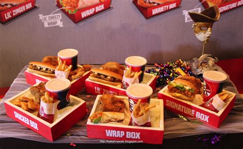 Do your own unboxing at the nearest kfc today! 肯德基家乡鸡5个新超值餐!NEW KFC'S SUPER JIMAT BOX 5 VARIETIES ...