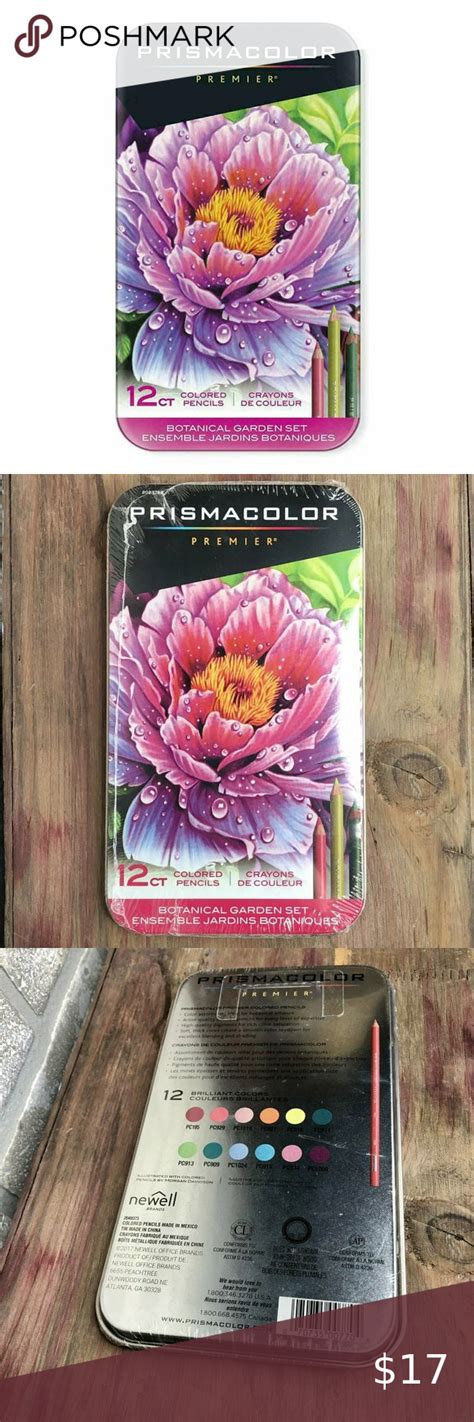 Prismacolor Premier Colored Pencils Botanical Garden Set 12 Count New
