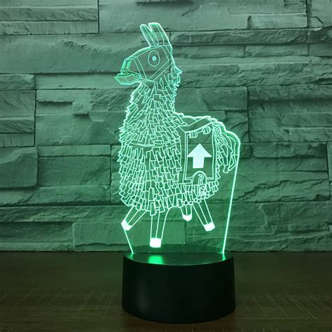 Supply Llama 3d Illusion Led Lamp Ace Gems In 2021 3d Illusions