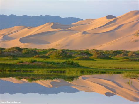 Khongor Sand Dunes In Gobi Desert Mongolia By Thehotflashpacker