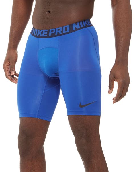 Nike Synthetic Pro Compression 6 Shorts In Blue For Men Lyst