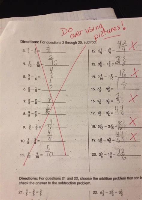 Math Worksheet Common Core