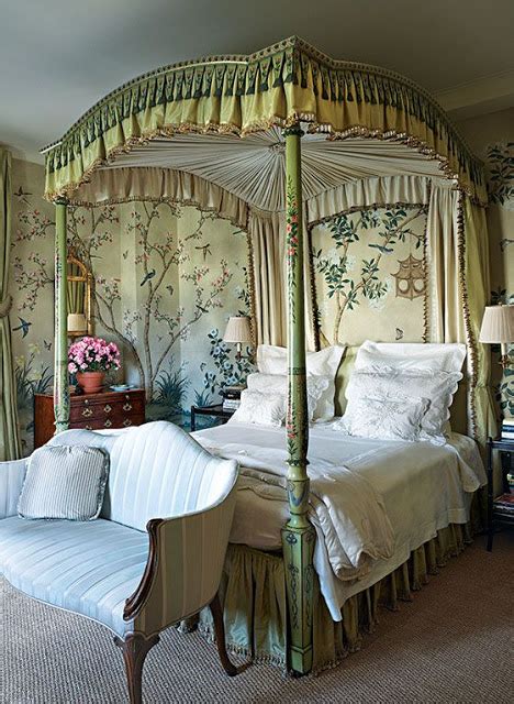 Eye For Design Old World Style Green Bedrooms